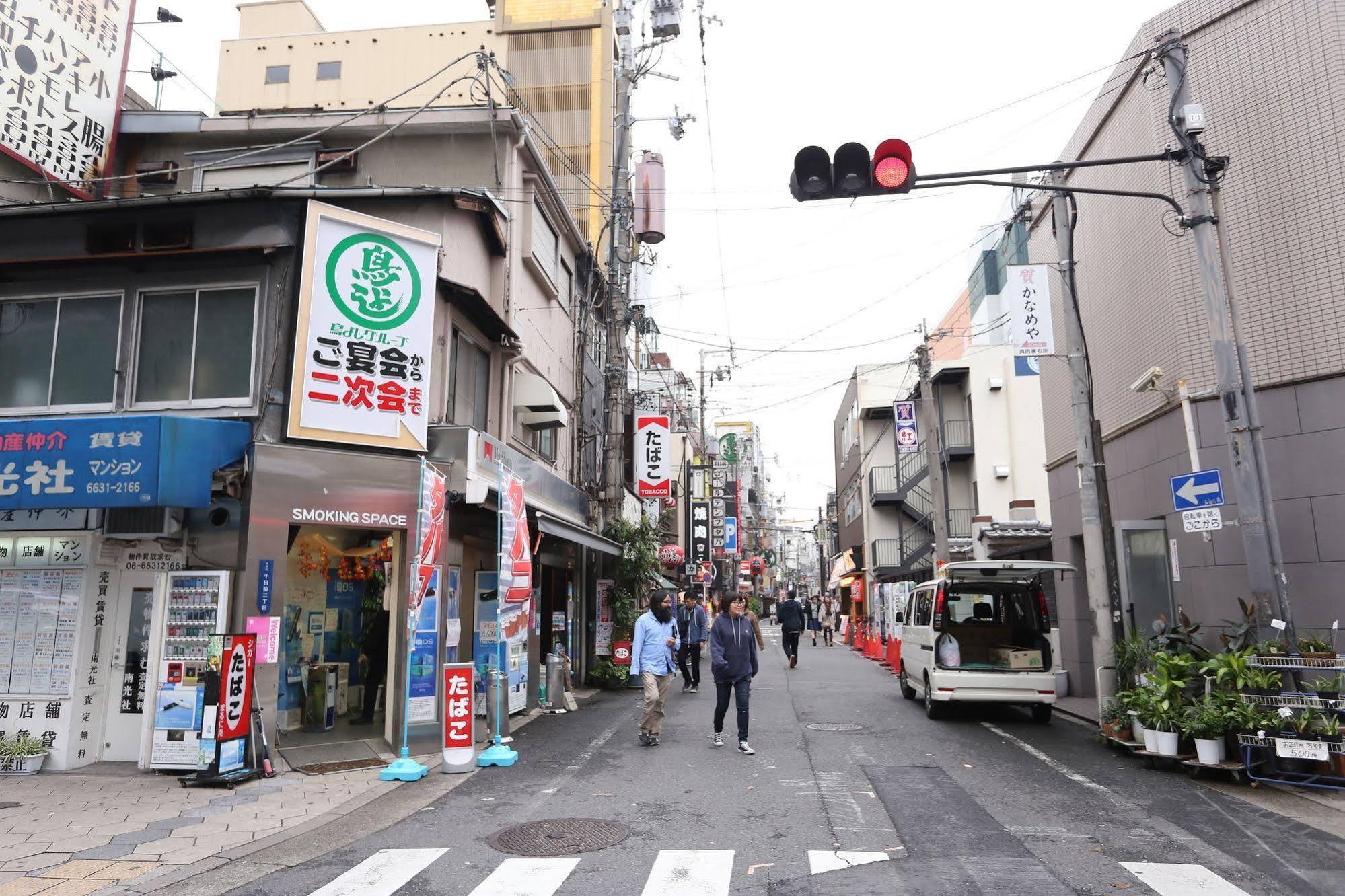 Fuku Hostel Namba Ōsaka Extérieur photo