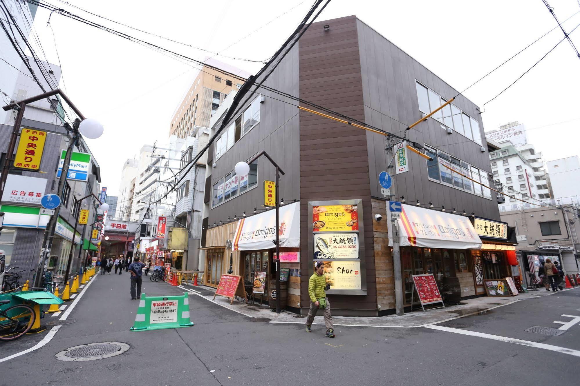 Fuku Hostel Namba Ōsaka Extérieur photo